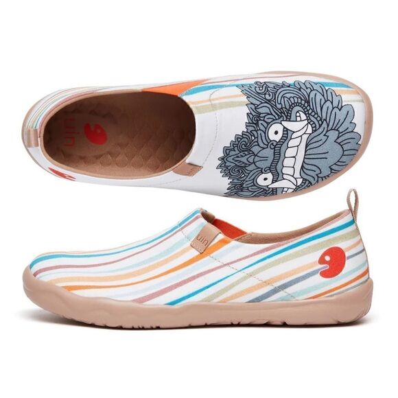 UIN Men's Walking Shoes Slip On Loafers (Barong Mask Toledo I Men) - Picture 4 of 7